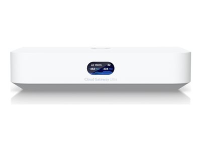 UBIQUITI UniFi Cloud Gateway Ultra 1x 1/2.5 GbE RJ45-Port WAN 4x GbE RJ45-Ports LAN /1 Gbps routing IDS/IPS