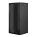 LANBERG WF01-6627-10B wall-mounted rack 19inch demounted flat pack 27U/600x600mm black