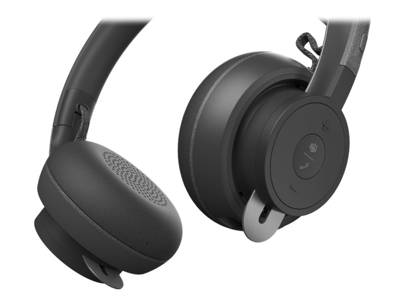 LOGITECH Zone Wireless MS Headset on-ear Bluetooth wireless active noise cancelling