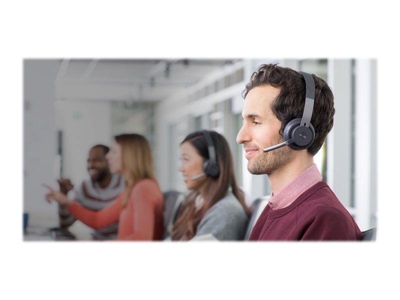 LOGITECH Zone Wireless MS Headset on-ear Bluetooth wireless active noise cancelling