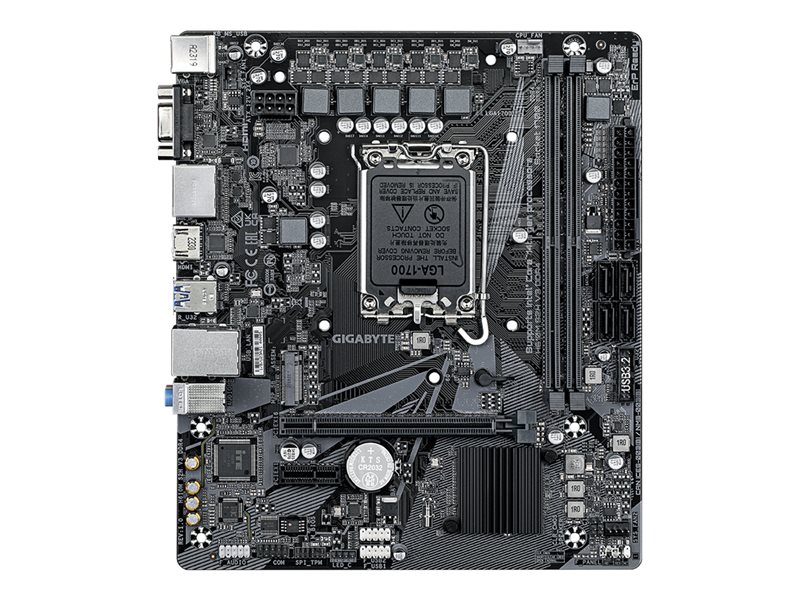 GIGABYTE H610M S2H V3 DDR4 LGA1700 2xDDR4 4xSATA 1xM.2