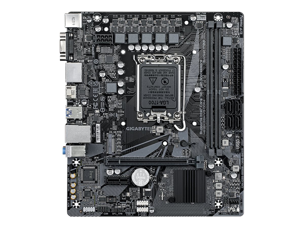 GIGABYTE H610M S2H V3 DDR4 LGA1700 2xDDR4 4xSATA 1xM.2
