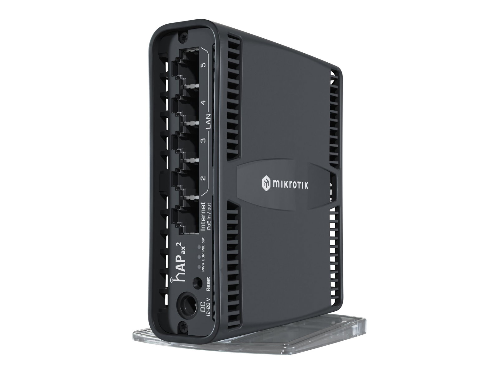MIKROTIK C52iG-5HaxD2HaxD-TC hAP ax2 WiFi 2.4/5GHz 802.11a/n/ac/ax 5xGbE LAN Wireless router