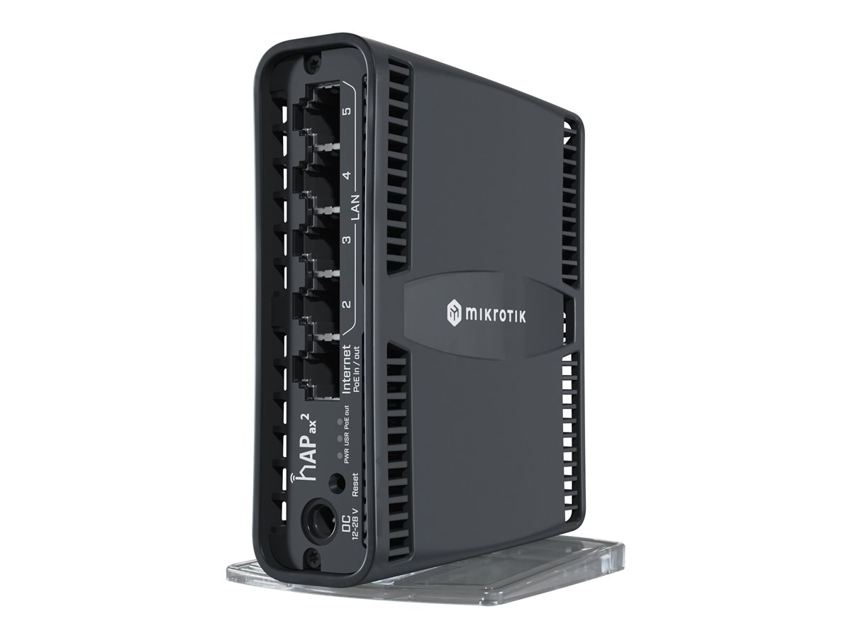 MIKROTIK C52iG-5HaxD2HaxD-TC hAP ax2 WiFi 2.4/5GHz 802.11a/n/ac/ax 5xGbE LAN Wireless router