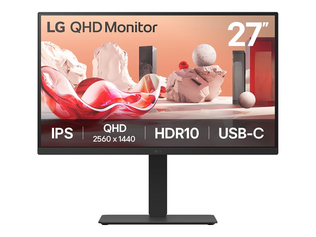 LG 27BA75QB-B 27inch QHD IPS 5ms 100Hz HDMI DP USB-C