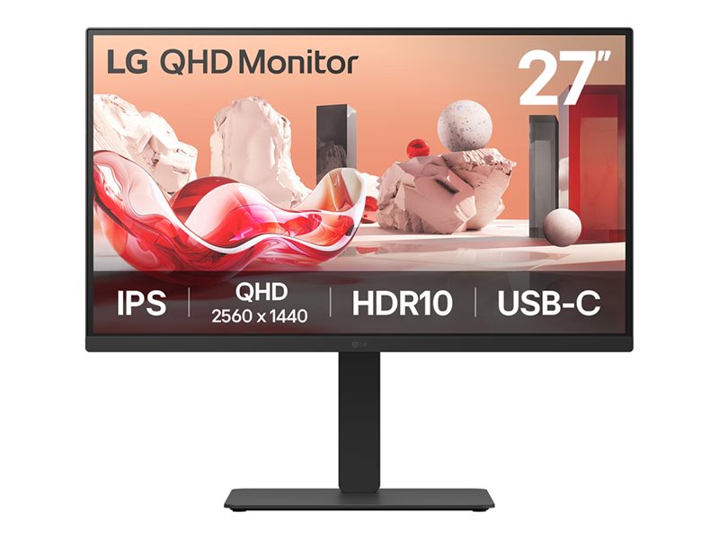 LG 27BA75QB-B 27inch QHD IPS 5ms 100Hz HDMI DP USB-C