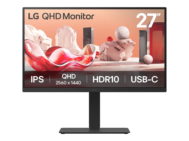 LG 27BA75QB-B 27inch QHD IPS 5ms 100Hz HDMI DP USB-C