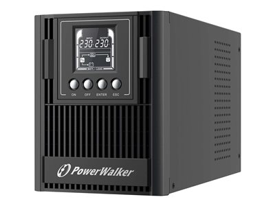 POWERWALKER UPS On-Line 1000VA AT 3x FR Out USB/RS-232 LCD Tower EPO