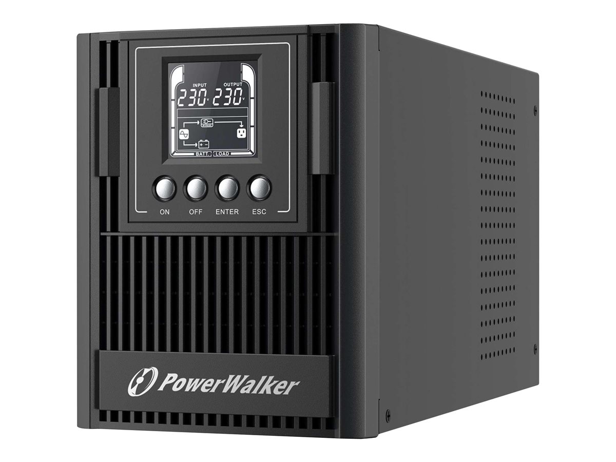POWERWALKER UPS On-Line 1000VA AT 3x FR Out USB/RS-232 LCD Tower EPO