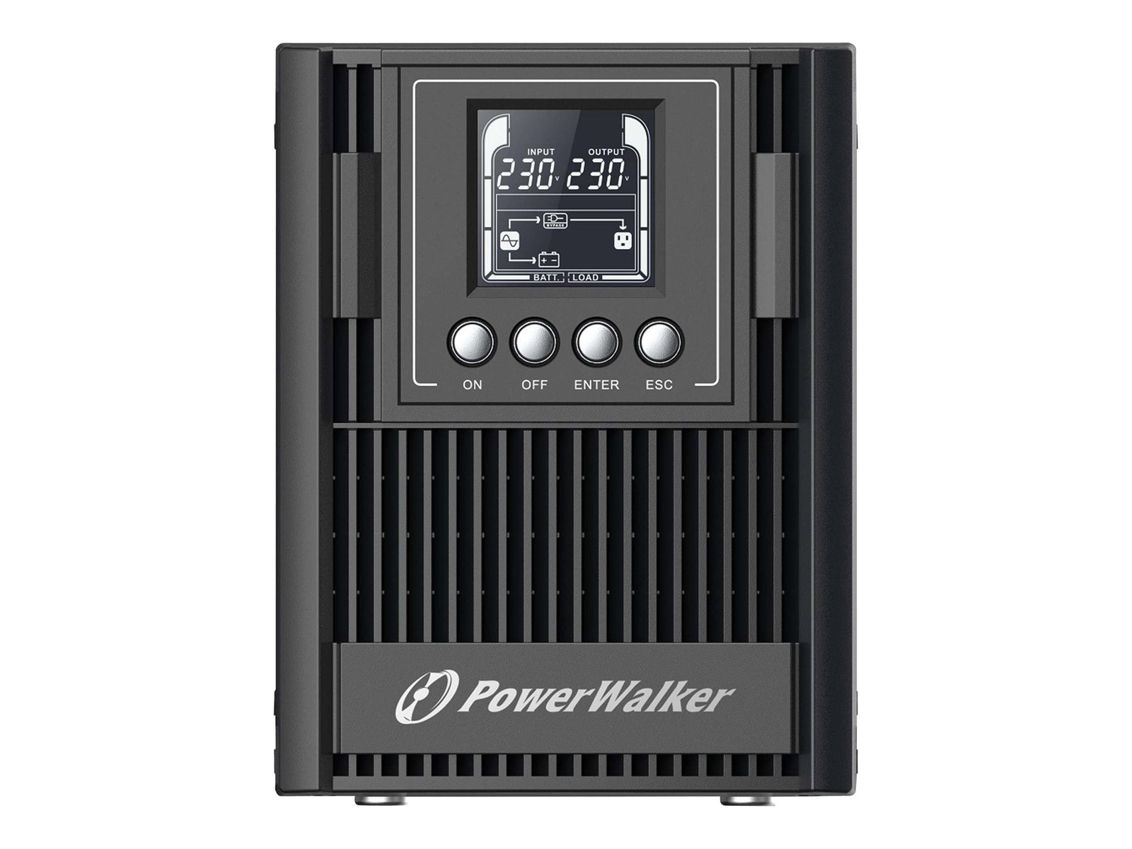 POWERWALKER UPS On-Line 1000VA AT 3x FR Out USB/RS-232 LCD Tower EPO
