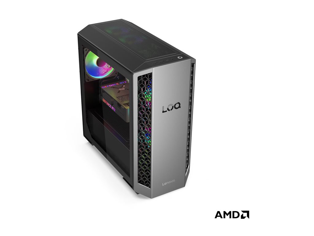 LENOVO LOQ Tower 26ADR10 AMD Ryzen 9 8945HX 16GB 1TB SSD M.2 2280 PCIe NVIDIA GeForce RTX 5070 12GB W11H 2YR Carryin