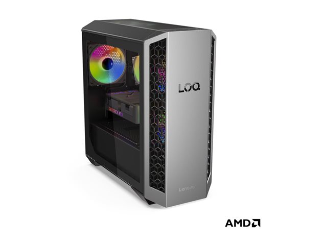 LENOVO LOQ Tower 26ADR10 AMD Ryzen 9 8945HX 16GB 1TB SSD M.2 2280 PCIe NVIDIA GeForce RTX 5070 12GB W11H 2YR Carryin