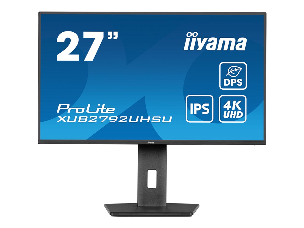 IIYAMA XUB2792UHSU-B6 27inch IPS UHD 60Hz 350cd/m2 4ms HDMI DP Speakers (P)