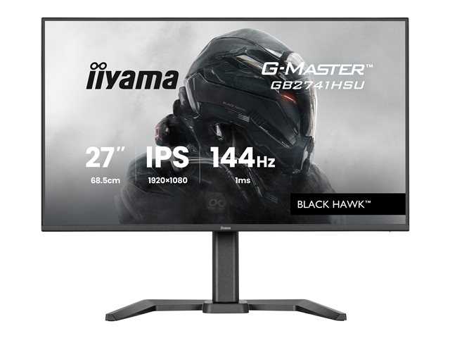 IIYAMA GB2741HSU-B1 27inch IPS Gaming G-Master Black Hawk FreeSync 1920x1080 144Hz 300cd/m HDMI DisplayPort 1ms MPRT