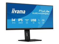 IIYAMA XUB3493WQSU-B6 34inch UW IPS-panel 3440x1440 120Hz 21:9 400cdm 1000:1 1ms