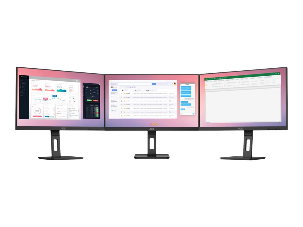 AOC Q27P3CV 27inch VA TFT 2560x1440 HDMI DP USB Black