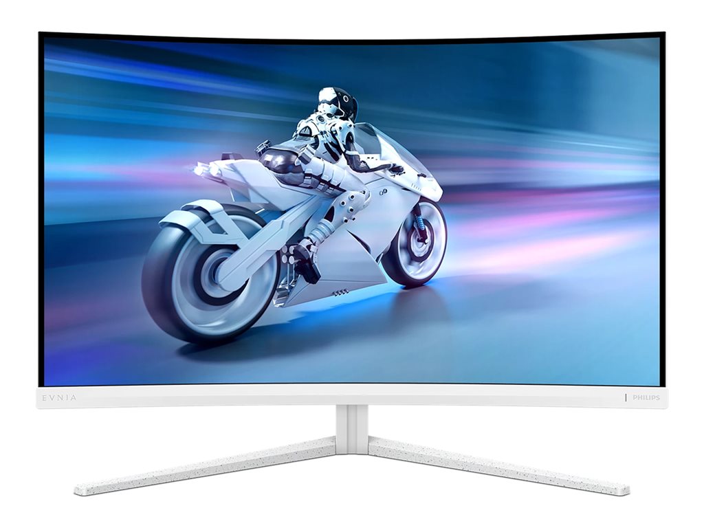PHILIPS 31.5inch 2560x1440 VA Curved 1500R 130mm EVNIA 5000 Ambiglow Curved QHD 2K 180Hz Fast VA 1ms GtG HDR10