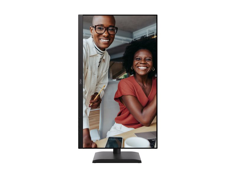 AOC U27E4CV 27inch 3840x2160 60Hz IPS Flat H/A 150MM USB C DOCKING 90W Adaptive Sync EyeComfort 3.0 USB HUB SPEAKER