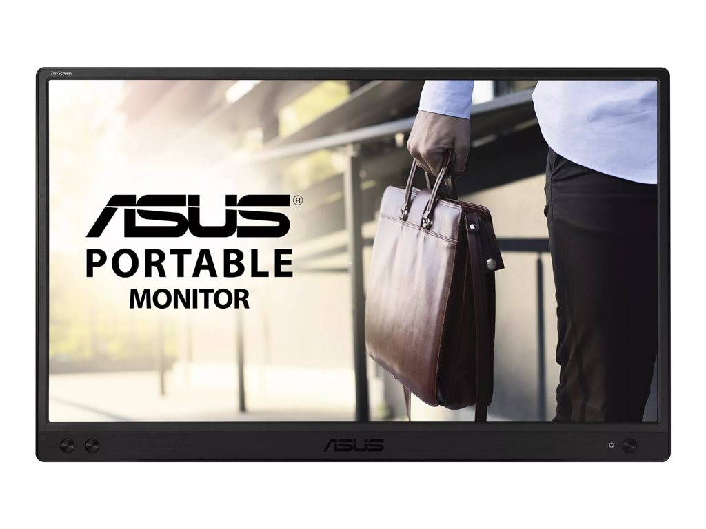 ASUS ZenScreen MB166C 15.6inch IPS FHD 1920x1080 Portable Monitor Flicker free USB Type-C Low Blue Light TUV certified