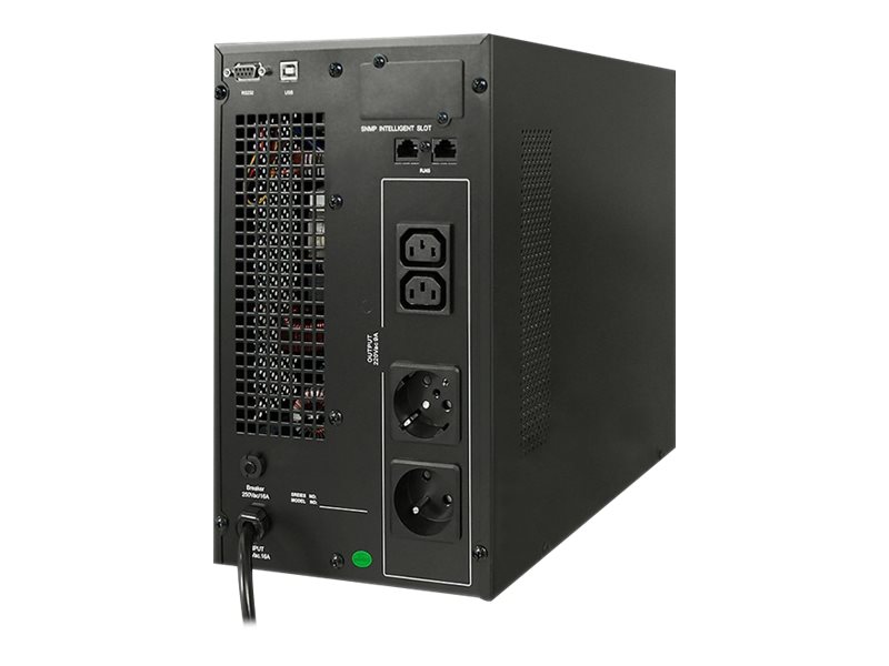 QOLTEC 53043 Uninterruptible power supply On-line 3KVA 2.4kW LCD USB