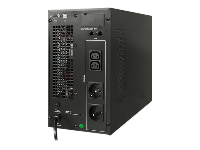 QOLTEC 53043 Uninterruptible power supply On-line 3KVA 2.4kW LCD USB