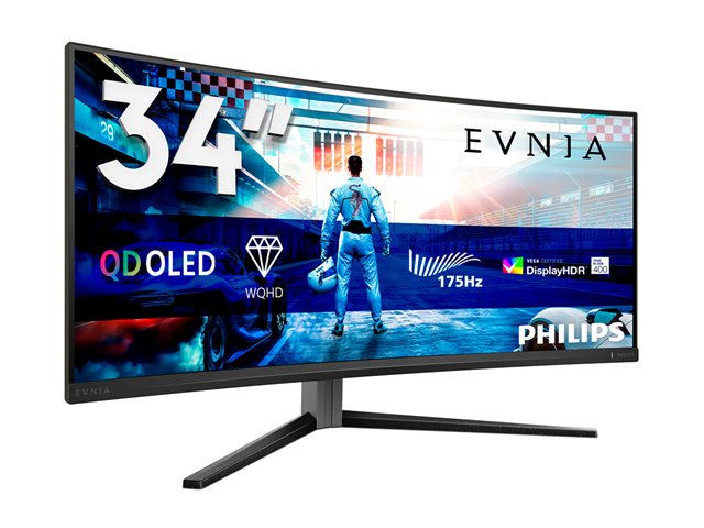 PHILIPS 34M2C6500 34inch OLED 3440x1440 HDMI Black/Grey