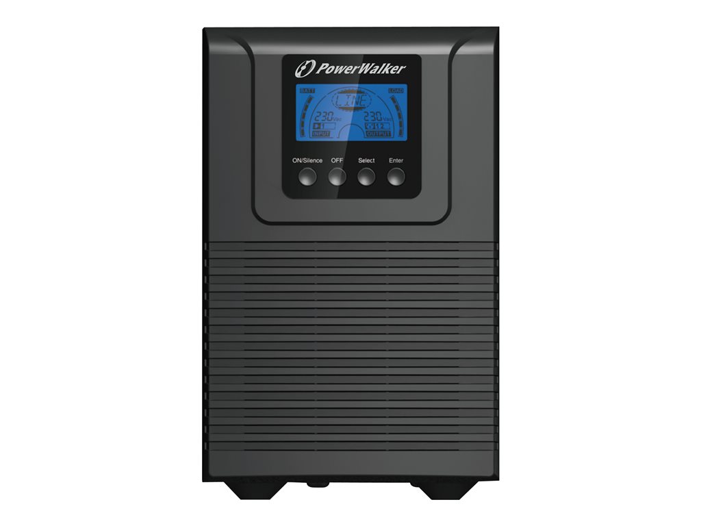 POWERWALKER VFI 1000 TG UPS On-Line 1000VA 4x IEC USB/RS-232 Tower EPO LCD