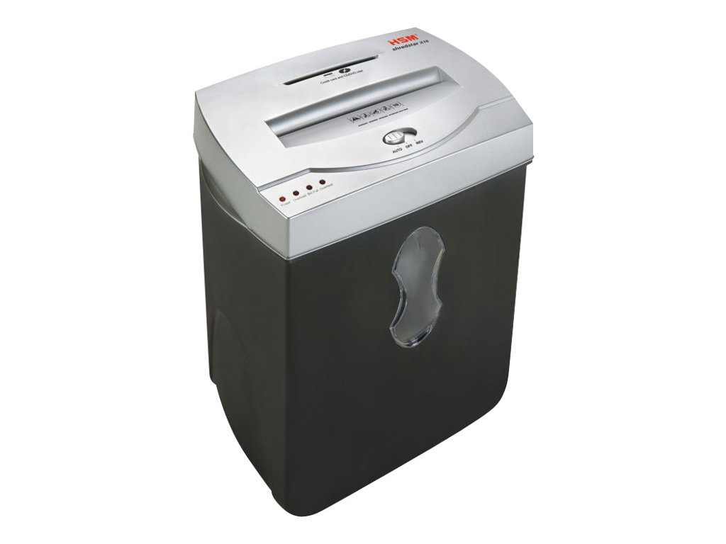 HSM 1045111 HSM Shredstar X10 - cross cut 4,5x35mm/ 10 sheets 80 g/ 20 l bin/ P-4