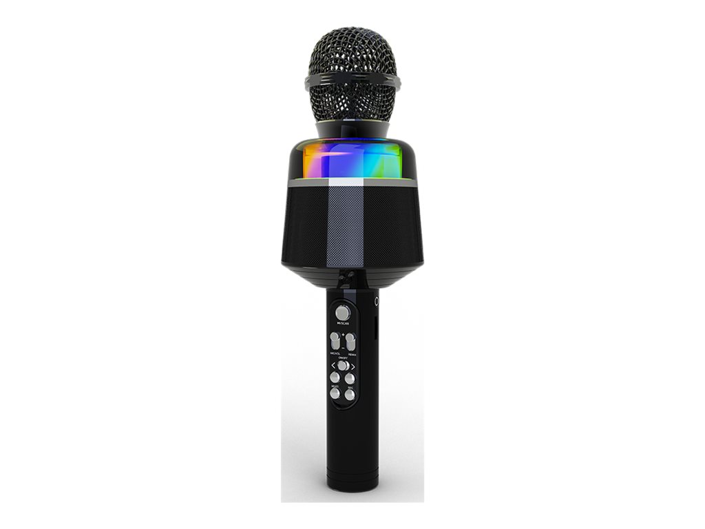 GEMBIRD Wireless karaoke microphone black
