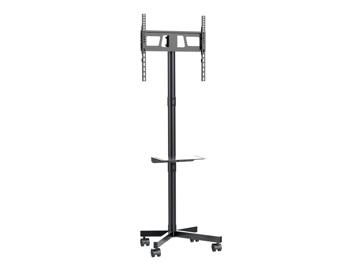 GEMBIRD TV floor stand with caster wheels tilt 32-55inch