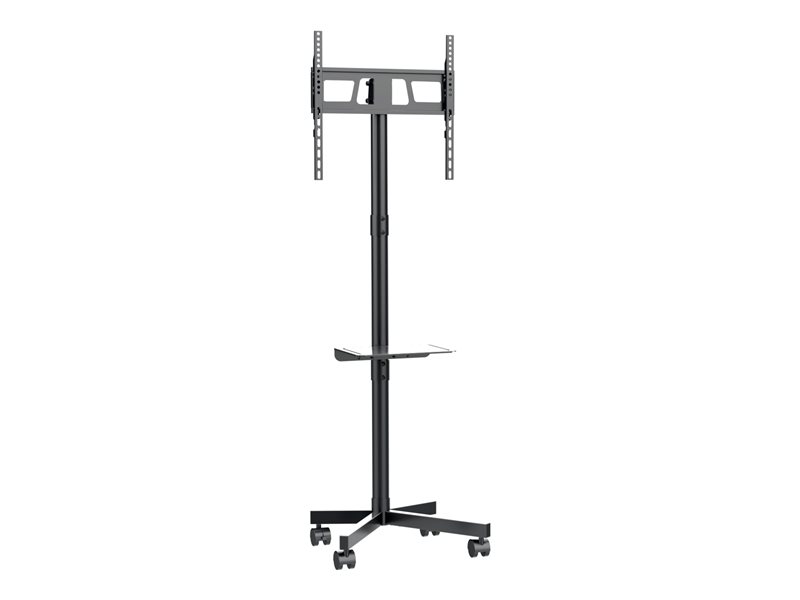 GEMBIRD TV floor stand with caster wheels tilt 32-55inch