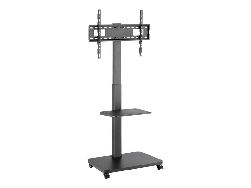 GEMBIRD TV floor stand with caster wheels 37 - 75inch black