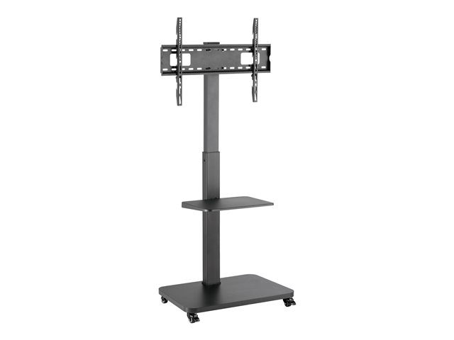 GEMBIRD TV floor stand with caster wheels 37 - 75inch black
