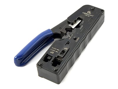 GEMBIRD CAT.7 LAN pass-through plug crimping tool 8P8C 6P6C blue