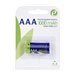 GEMBIRD Ni-MH rechargeable AAA batteries 1000mAh 2pcs blister pack