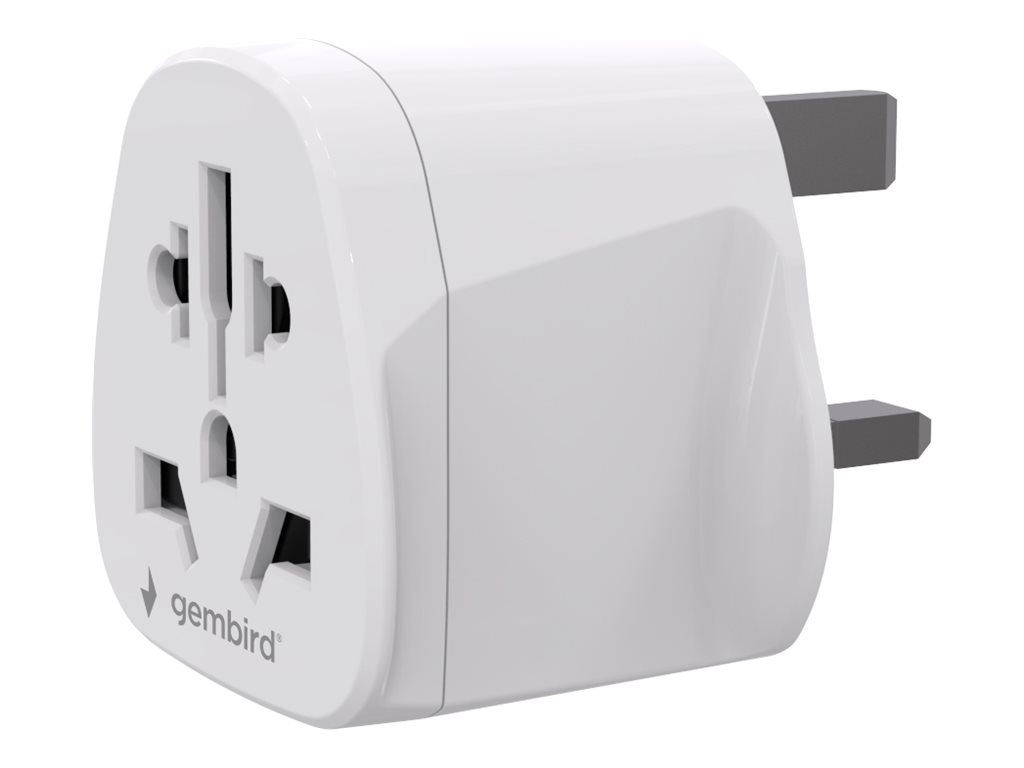 GEMBIRD AC power adapter plug World - UK 10A