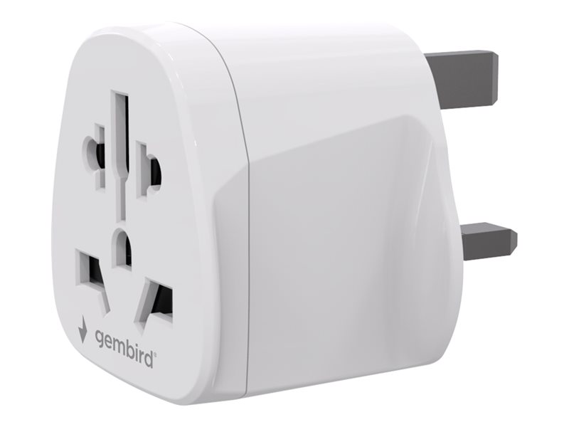 GEMBIRD AC power adapter plug World - UK 10A