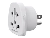 GEMBIRD AC power adapter plug World - US 10A