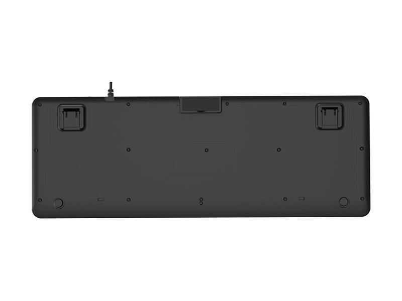 GEMBIRD Slim wired backlight keyboard black US layout