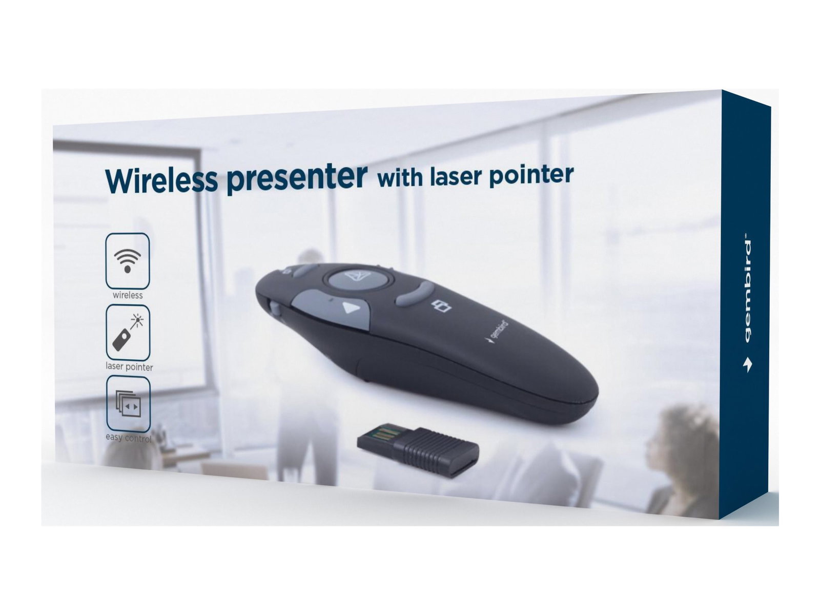 GEMBIRD WP-L-11 Wireless presenter with laser pointer