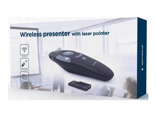 GEMBIRD WP-L-11 Wireless presenter with laser pointer