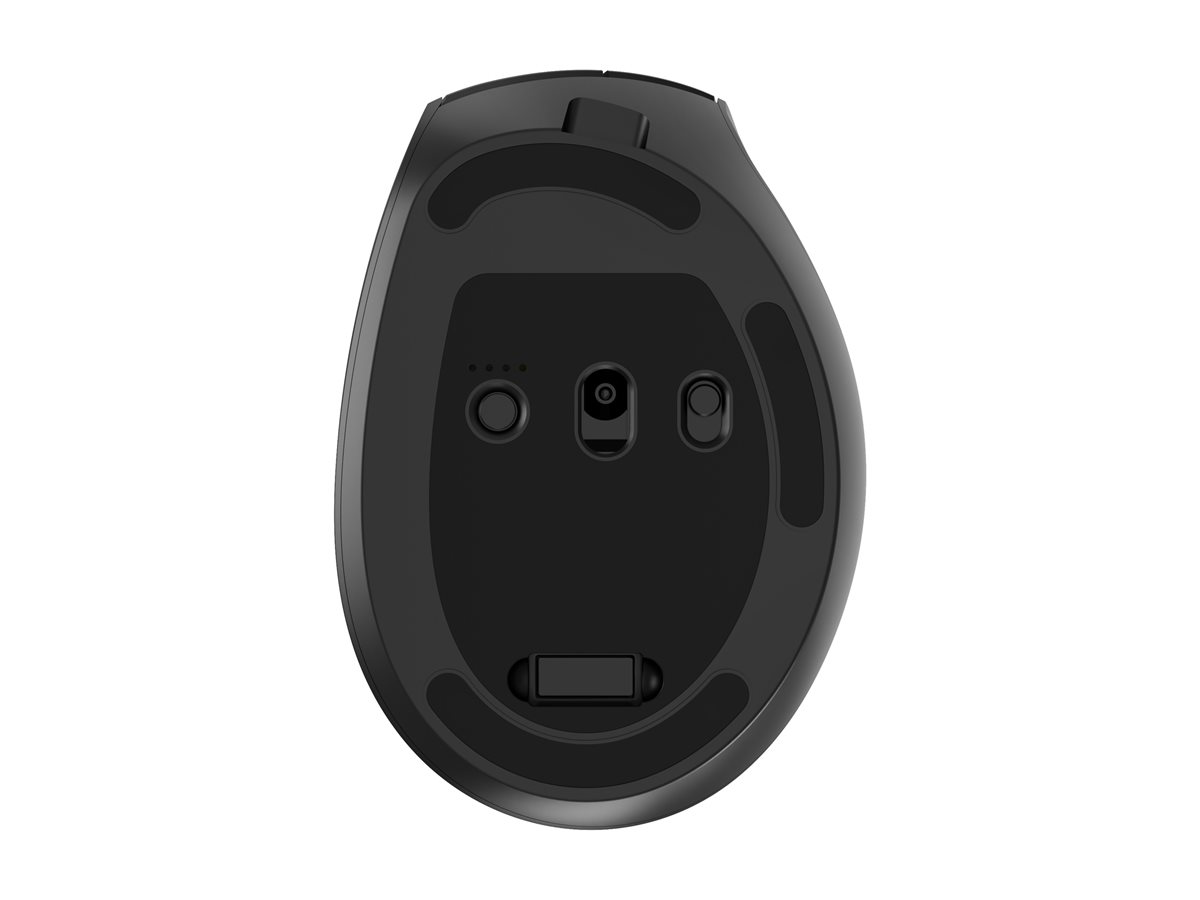 GEMBIRD Triple-mode 9-button wireless ergonomic mouse BT 2.4G and USB 2400DPI black