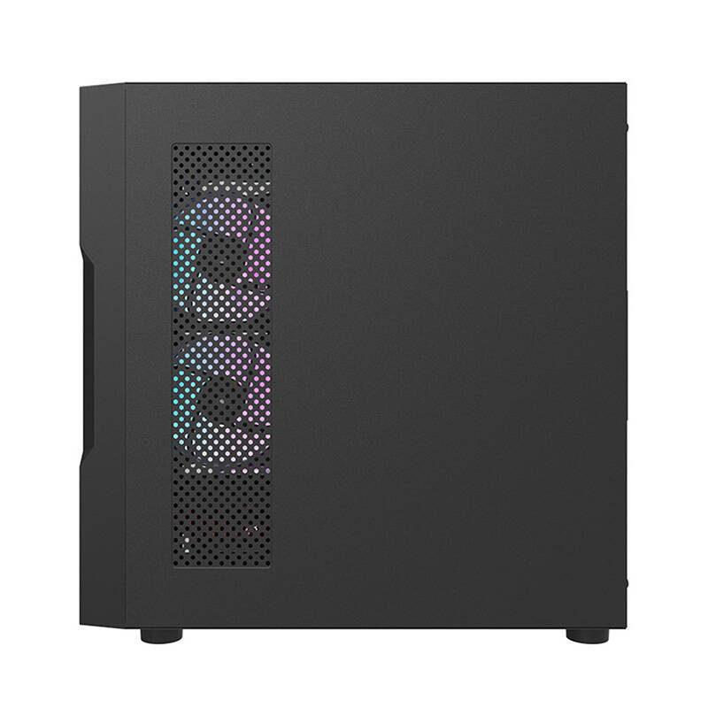 Darkflash DK431 Mesh computer case (black) + 4 ARGB fans