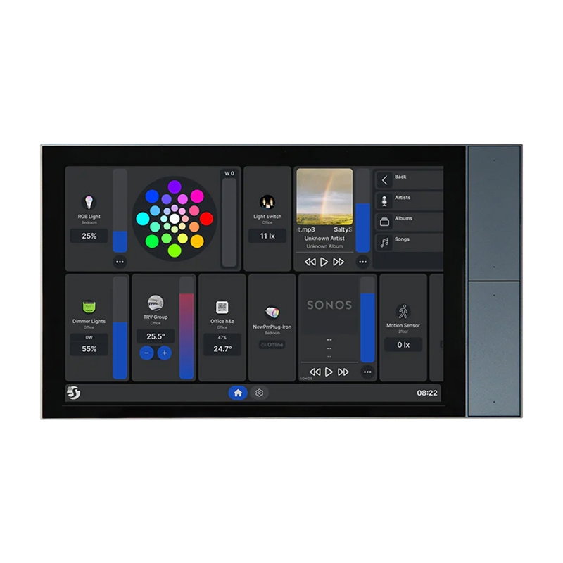 Panel sterowania 10.1 Shelly Wall Display XL WiFi/BLU (szary)