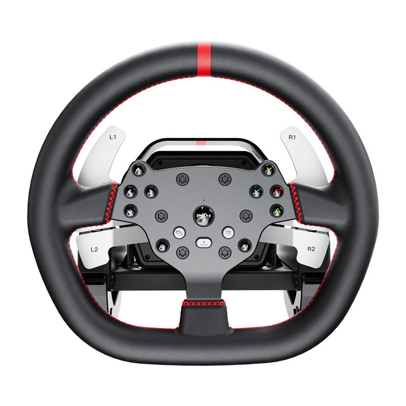PXN-V10 Pro gaming set - steering wheel + pedals + mounting clamps (PC PS4 Xbox One Xbox Series X S)