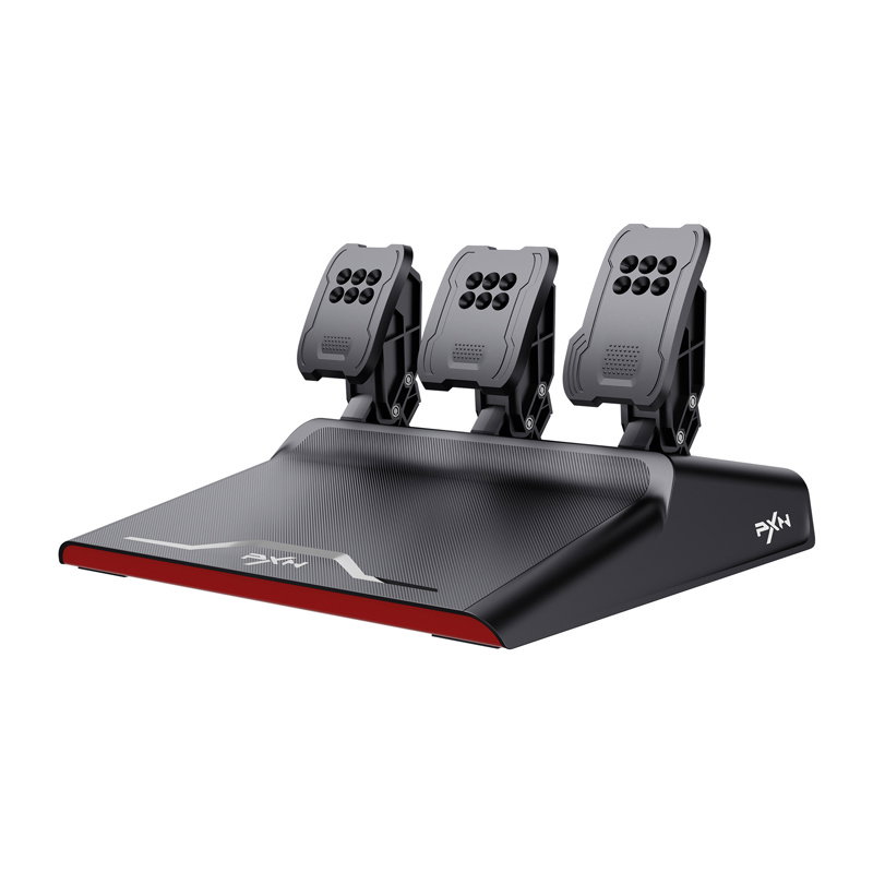 PXN-V10 Pro gaming set - steering wheel + pedals + mounting clamps (PC PS4 Xbox One Xbox Series X S)