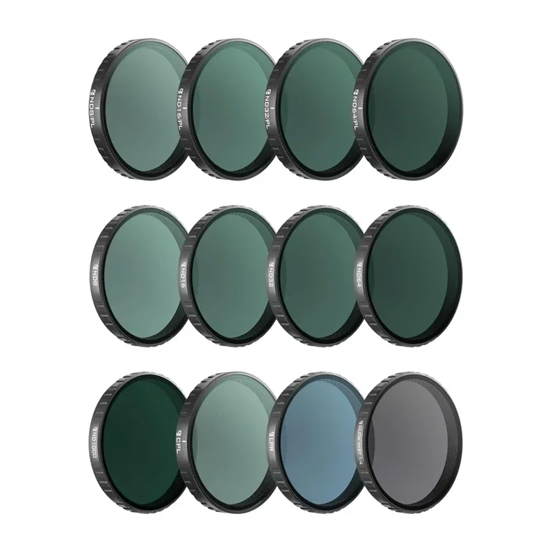 Freewell Filter Set for OSMO Action 6 Mega Kit 12-piece package