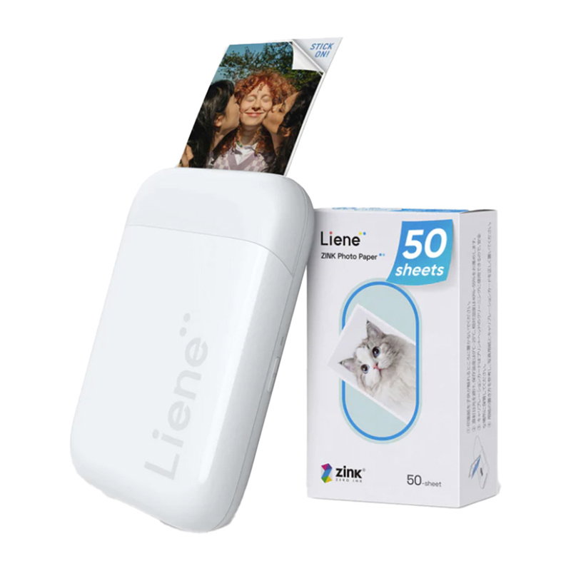 Liene Pearl 2x3 Portable Photo Printer (White)