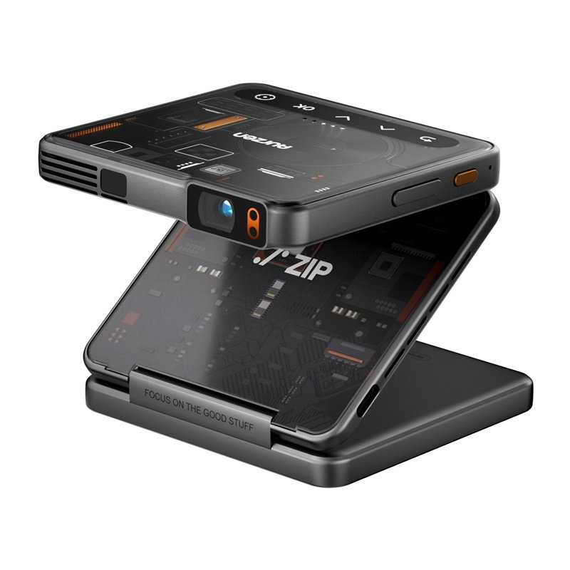 AURZEN ZIP Trifold Cyber Projector