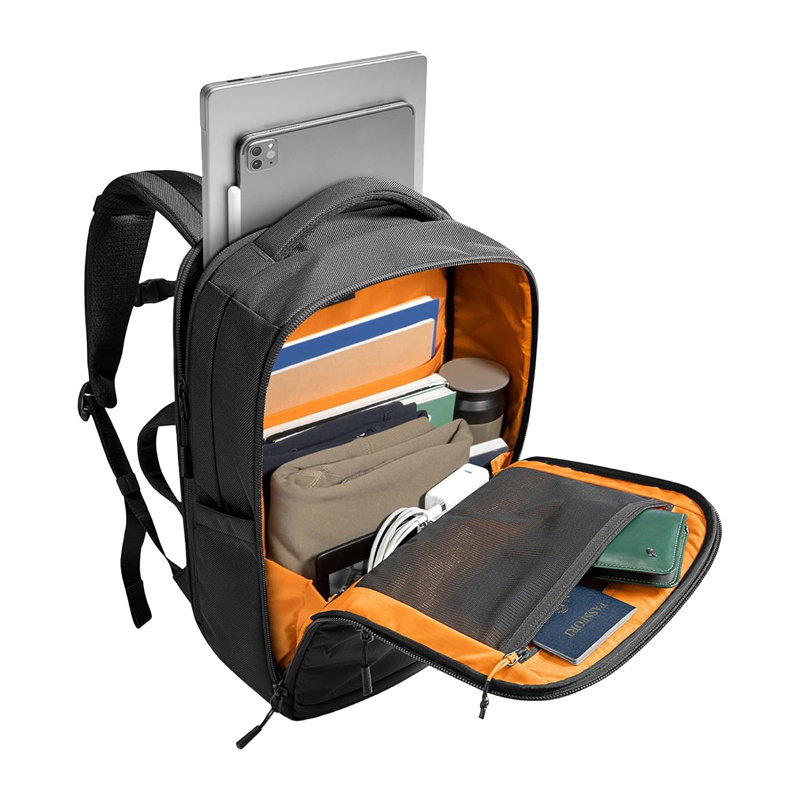 TOMTOC TechPack-T73 X-pac 15.6 /30L Laptop Backpack (Black)